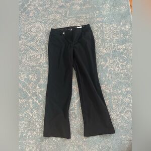 Express 4R flare work pants black